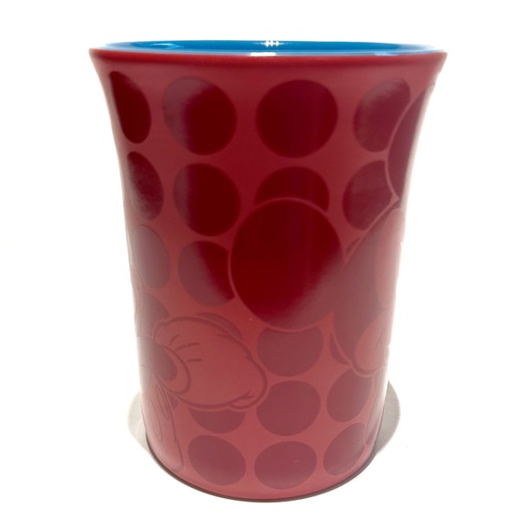 Walt Disney World Mickey Mouse Mug Red Blue Interior Ceramic Authentic Parks Cup - Picture 8 of 10